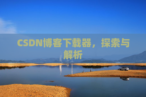 CSDN博客下载器，探索与解析
